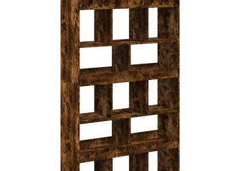 Regał/przegroda przydymiony dąb 100x33x1875 cm WM-3309541