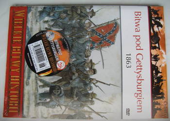Osprey: Bitwa pod Gettysburgiem 1863, książka + DVD/Nowe!