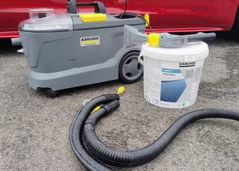 Odkurzacz piorący Karcher puzzi 10/1 plus proszek RM 760