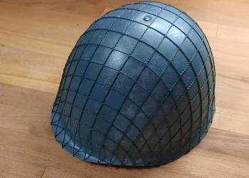 HEŁM bojowy LWP stalowy / rozmiar 57 + siatka (k75)