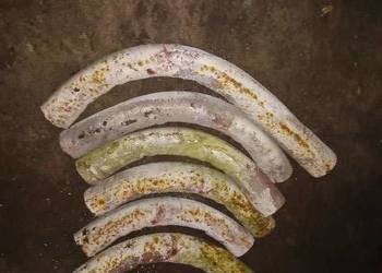 Kolano Rura stalowa fi 76mm 7,6cm kolanko rury element gięty - 1 szt