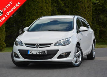 Opel Astra 1.4T(140KM) Lift Ledy Duża Navi pół-skóry 2xParktr. Chromy Alu …