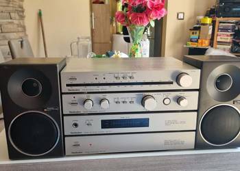 Legendarny System Technics SE-C01 ST C01 SH C01 SU C01 kolumny SB-F1 Metal