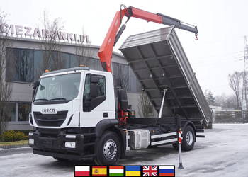 Iveco Stralis 19.310 E6 4x2/ Fassi/ 690 MTH!/ pilot/ NOWA 3-stronna_246734