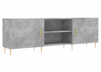 Szafka pod TV szarość betonu 150x30x50 cm WM-829088