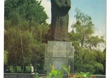 POZNAŃ POMNIK ADAMA MICKIEWICZA 1960 POZNAŃ POMNIK ADAMA MICKIEWICZA 1960