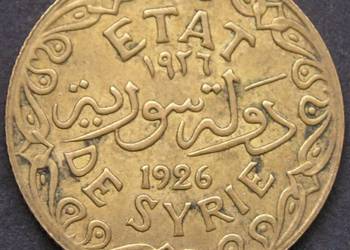 SYRIA 5 PIASTRÓW 1926