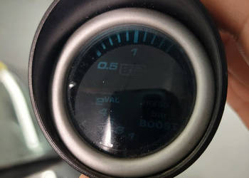 Wskaźnik ciśnienia doładowania Auto Gauge SM 52mm Warning Smoke Boost