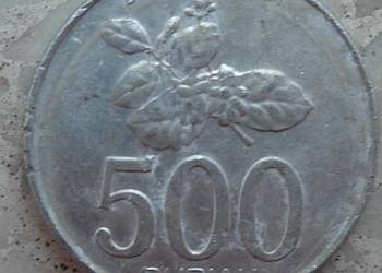 INDONEZJA-500 RUPII-2003 r (BUNGA MELATI)