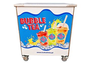 Wózek ze stali nierdzewnej Bubble Tea Popping Bobba – stolik 72x60x84cm