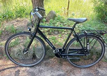 Alu Rower Miejski Męski Męski Koga City Lite Black Nexus 8 Truvativ 28