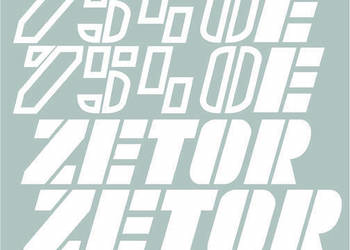 naklejki zetor 7540e