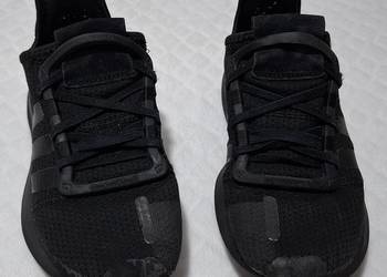 Buty sportowe, chłopięce, Adidas, 33,5, 21,5cm, czarne (Obuwie)