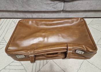 Walizka vintage retro brązowa – rekwizyt