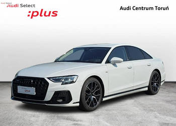 Audi A8 OśSkrętna_Matrix_HeadUp_Masaże_WentylacjaNightVision_Webasto_Docią…