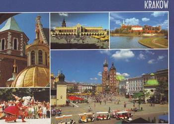 Kart. Pocz. Kraków - widoki  **