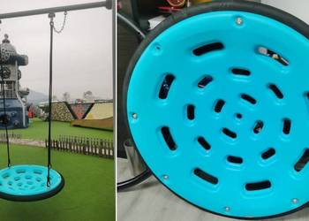 Orle,ptasie gniazdo dla dzieci.