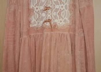 Robert Kupisz sukienka welurowa vintage