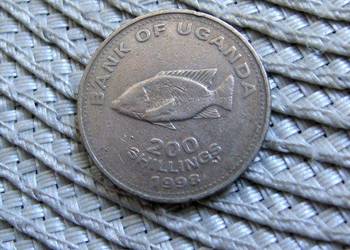 Uganda 200 Szyling 1998r