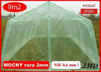 TUNEL FOLIOWY 3x3x1,95 uv4 metal MOCNY !!!