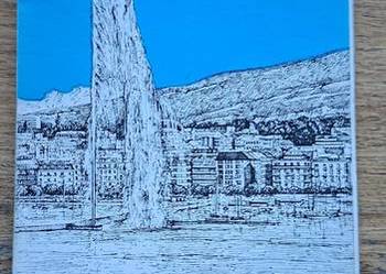 Geneva Genf plan miasta Kartografiai Budapest