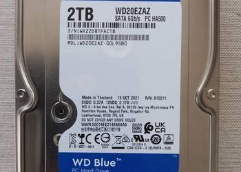 Dysk 2TB SATA 3,5 cala WD Blue