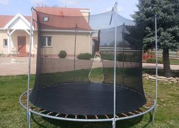 Trampolina ogrodowa duża 305 cm okazja