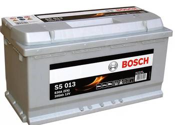 Akumulator 100Ah 830A Bosch Silver S5013 PRAWY PLUS