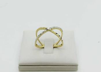 Nowy Złoty Pierścionek pr 585 3,16g (Rozmiar 23)