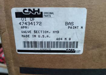 Zawór sekcja hydrauliczna blok 47434172