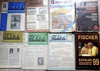 Katalog  znaczków  FISCHER 99 oraz zeszyty Filatelista
