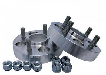 Adaptery zmiana rozstawu śrub E36 E46 E60 E90 F10 F20 25mm 5x120 + Śruby