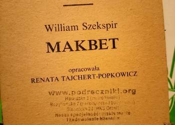 Makbet analizy lektury szkolne księgarnia Praga najtańsze