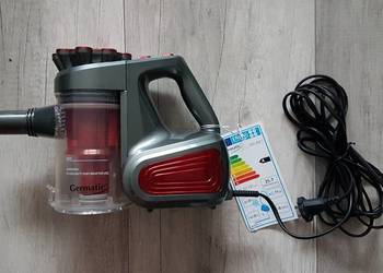 Germatic staubsauger vacuum cleaner szary odkurzacz pionowy