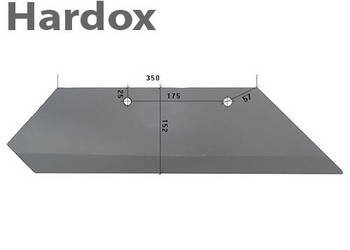 Lemiesz 300hektarów HARDOX 35042/P części do pługa OVERUM