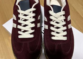Buty damskie burgundowe 39 (25 cm)