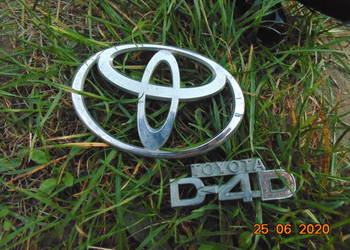 Emlemat znaczek logo Toyota D4d D-4D Yaris I 98-06