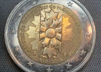 2 euro 2018 Francja,100 rocznica zakończenie I wojny