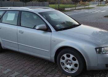 Audi A4 B6 1.9 TDI 2004r. Kombi 130KM Srebrne Zadbane wnętrze Audi A4 B6 1.9 TDI 2004r. Kombi 130KM Srebrne Zadbane wnętrze