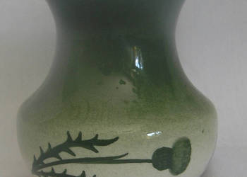 wazonik vintage z ostami ceramiczny_Dvin