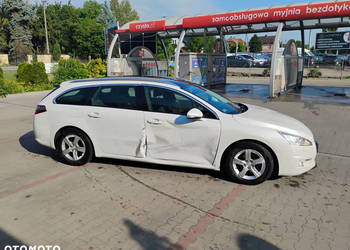 PEUGEOT 508SW 2014r 2.0HDI-140 NAVI Delikatnie uszkodzony prawy bok. Jeździ