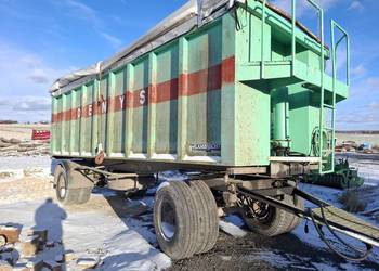 Przyczepa dwuosiowa  wywrotka kiper  30 m³