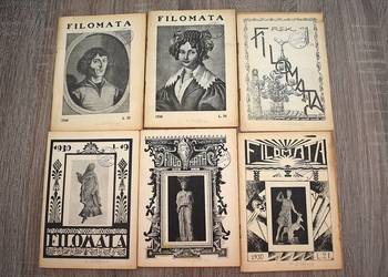 Filomata - rocznik 1930 , komplet - 12 sztuk . Stan - bardzo dobry