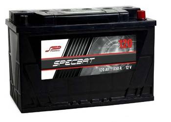 Akumulator 120Ah 850A SPECBAT AGRO  EN PRAWY PLUS
