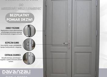 Drzwi wejściowe z drewna do mieszkań, willi i kamienic