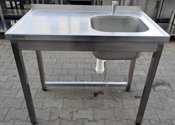 ZLEW GASTRONOMICZNY 1 KOMOROWY - EDESA - 100/60/85 CM - M.1544.N