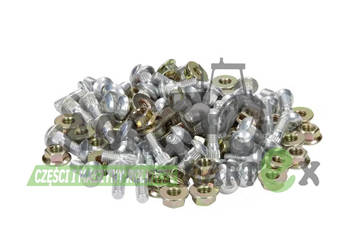 0006264070 + 0006264080 ŚRUBA KOSY Z NAKRĘTKĄ M6x16 PACZKA 50szt CLAAS