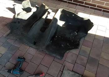 Vw t3 wykladzina gumową.