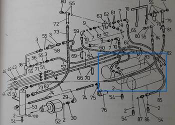303-03-0009-1 zbiornik powietrza Dressta Ł-534 Ł-534C Ł-534E Ł-34B