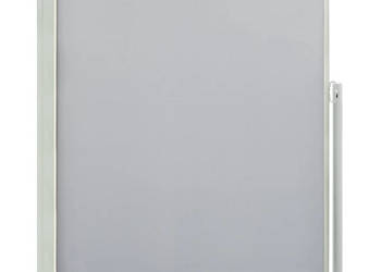 Tarasowa zwijana markiza boczna 160 x 300 cm szara WM-45195